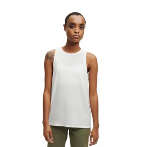 On Running Active Women's Tank Top White | DAKNF-5297