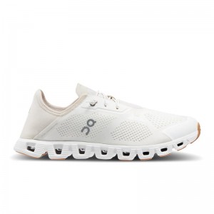 On Running Cloud 5 Coast Men's Life Shoes Undyed-White | Pearl | CZFER-6293