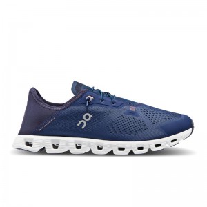 On Running Cloud 5 Coast Men's Life Shoes Denim | Midnight Blue | OHEYI-0147