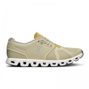 On Running Cloud 5 Men's Life Shoes Haze | Bronze Khaki | YCBOW-1792