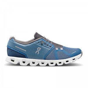 On Running Cloud 5 Men's Life Shoes Stellar | Eclipse Blue | FQOVX-8462