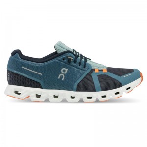 On Running Cloud 5 Push Men's Life Shoes Dust | Ink Blue | KEOTY-6391