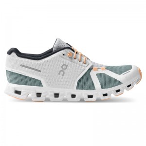 On Running Cloud 5 Push Women's Lifestyle Shoes White | Cobble | QVTYH-8609