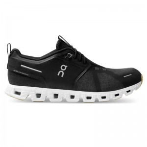 On Running Cloud 5 Terry Men's Life Shoes Black | Almond | AVFNL-6504