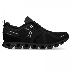 On Running Cloud 5 Waterproof Women's Lifestyle Shoes All Black | YIMTS-8510