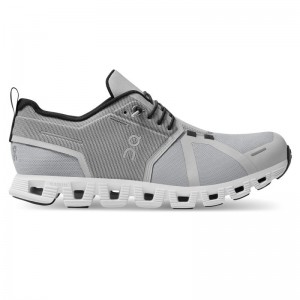 On Running Cloud 5 Waterproof Women's Lifestyle Shoes Glacier | White | RGJWD-7530