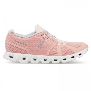 On Running Cloud 5 Women's Lifestyle Shoes Rose | Shell | OYDLJ-7260