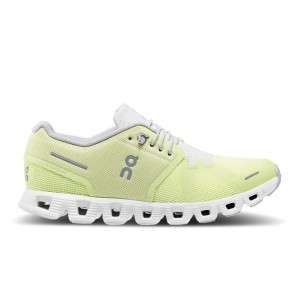 On Running Cloud 5 Women's Lifestyle Shoes Hay | Frost Yellow | NVDYI-3029