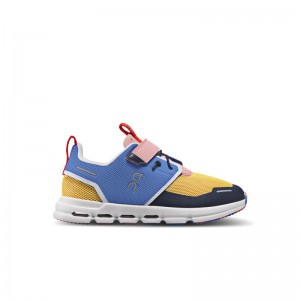 On Running Cloud Play Kids' Running Sneaker Ultramarine | Zephyr Yellow | XTHWE-0256