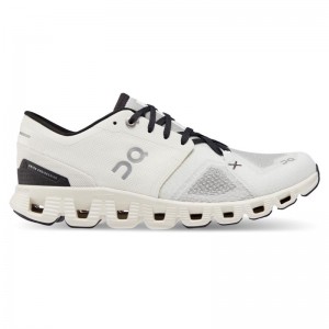 On Running Cloud X 3 Women's Road Running Shoes White | Black | IBELR-3162