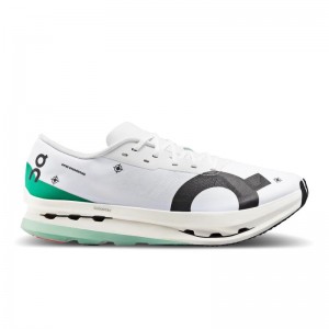 On Running Cloudboom Echo 3 Men's Competition Running Shoes Undyed-White | Mint | IPENZ-5184