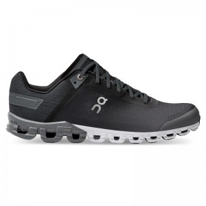 On Running Cloudflow Men's Competition Running Shoes Black | Asphalt | DPHBC-1546