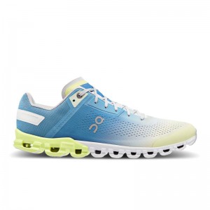 On Running Cloudflow Men's Competition Running Shoes Dust | Seedling Blue | XTBVO-3172