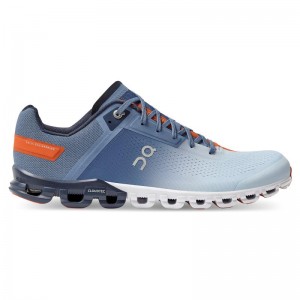 On Running Cloudflow Men's Competition Running Shoes Lake | Flare Blue | XFEZK-4928