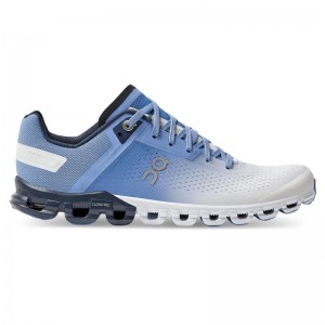 On Running Cloudflow Women's Competition Running Shoes Marina | White | SRENH-2874