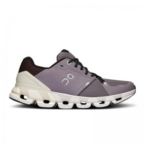 On Running Cloudflyer 4 Men's Road Running Shoes Shark | Pearl Purple | KMLFB-0249