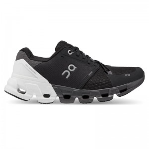 On Running Cloudflyer 4 Women's Road Running Shoes Black | White | ZBFKM-1436