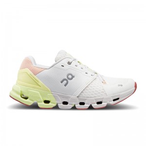 On Running Cloudflyer 4 Women's Road Running Shoes White | Hay | PAUHJ-9316