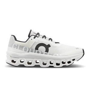 On Running Cloudmonster Men's Road Running Shoes Undyed-White | White | OMZRQ-4196