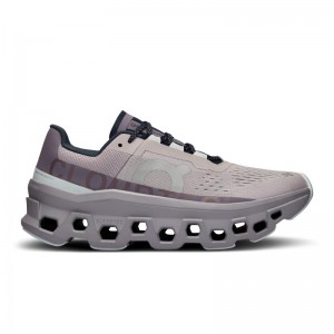 On Running Cloudmonster Women's Road Running Shoes Pearl | Arctic Grey | CIKRM-4037