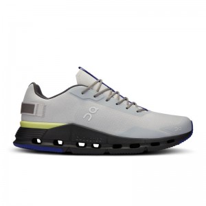 On Running Cloudnova Form Men's Life Shoes Glacier | Zest Grey | THWUA-6912