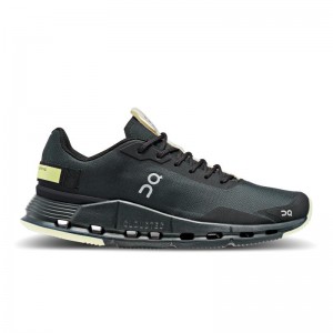 On Running Cloudnova Form Women's Lifestyle Shoes Black | Hay | PSMNK-1385