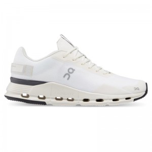 On Running Cloudnova Form Women's Lifestyle Shoes White | Eclipse | JXZKR-3972