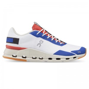 On Running Cloudnova Form Women's Lifestyle Shoes White | Rust | OMCBW-2897