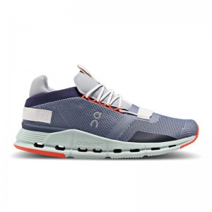 On Running Cloudnova Men's Life Shoes Metal | Mineral Grey | BJOVE-6148