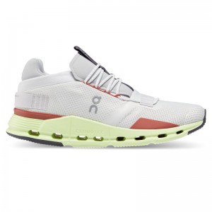 On Running Cloudnova Men's Life Shoes White | Limelight | YVUJM-2869