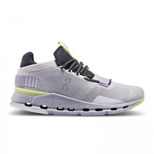 On Running Cloudnova Women's Lifestyle Shoes Pearl | Zest Grey | FPJSL-6597