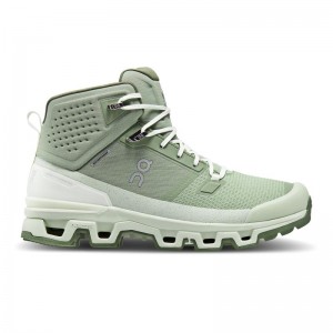 On Running Cloudrock 2 Waterproof Men's Hiking Boots Reseda | Aloe Green | TXJVQ-7953