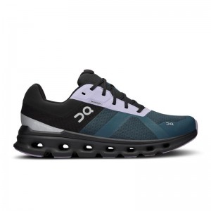 On Running Cloudrunner Waterproof Men's Road Running Shoes Stone | Black | PKTLE-0195