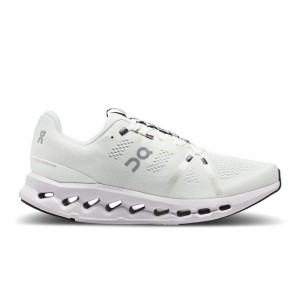 On Running Cloudsurfer Men's Road Running Shoes White | Frost | OMJEP-3097