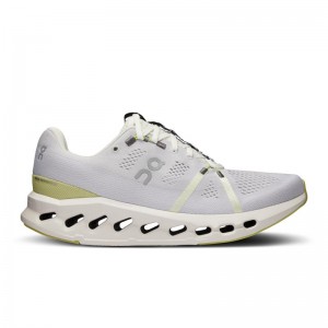 On Running Cloudsurfer Men's Road Running Shoes White | Sand | IWABG-9627