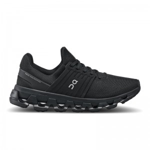 On Running Cloudswift 3 AD Women's Lifestyle Shoes All Black | BTURW-9486