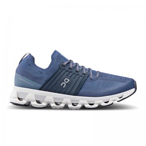 On Running Cloudswift 3 Men's Road Running Shoes Denim | Midnight Blue | XDBQG-7249