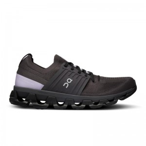 On Running Cloudswift 3 Men's Road Running Shoes Magnet | Wisteria Black | SXEDC-7296