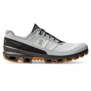 On Running Cloudventure Men's Hiking Shoes Glacier | Thorn Grey | PUIER-1365