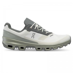 On Running Cloudventure Men's Trail Running Shoes Ice | Kelp Grey | KIOXD-6710