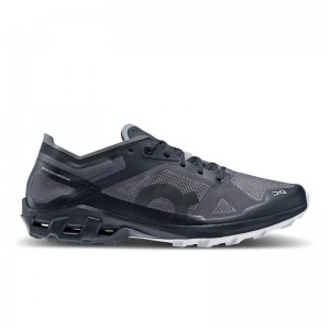 On Running Cloudventure Peak 3 Men's Competition Running Shoes Black | Glacier | KWQFC-7946