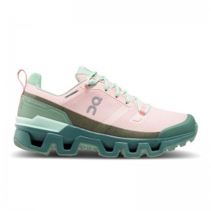 On Running Cloudventure Waterproof Women's Hiking Shoes Doe | Ivy Pink | ISGLC-6489