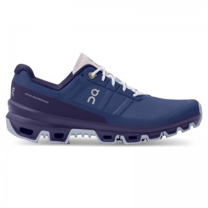 On Running Cloudventure Women's Hiking Shoes Twilight | Acai Navy | WNTRD-0497