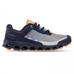 On Running Cloudvista Women's Hiking Shoes Midnight | Copper Grey | MFLIV-7048