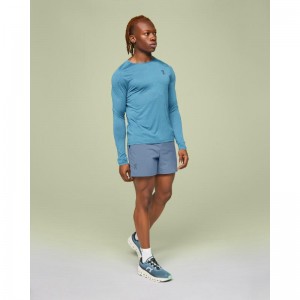 On Running Essential Men's Short Stellar Blue | RZXED-5741