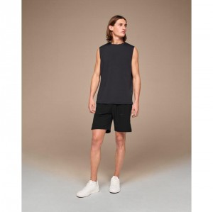 On Running Focus Men's Short Black | HQXVL-9426