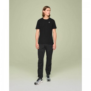 On Running Graphic-T Men's T-Shirt Black | White | NCWDI-9427