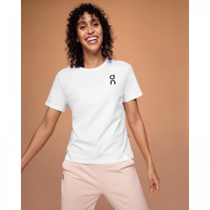 On Running Graphic-T Women's T-Shirt White | BASZT-2703