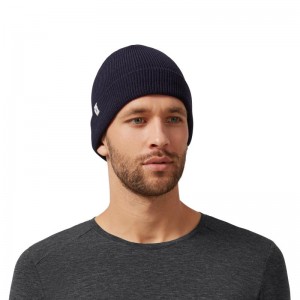 On Running Merino Men's Beanie Navy | YOFDG-3672