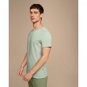 On Running On-T Men's T-Shirt Moss Mint | VYDTP-5683